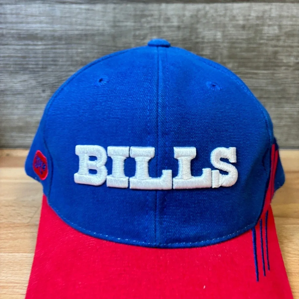 Vintage Buffalo Bills Hat Strap Back Blue NFL Football SPL 28 Sports Specialties